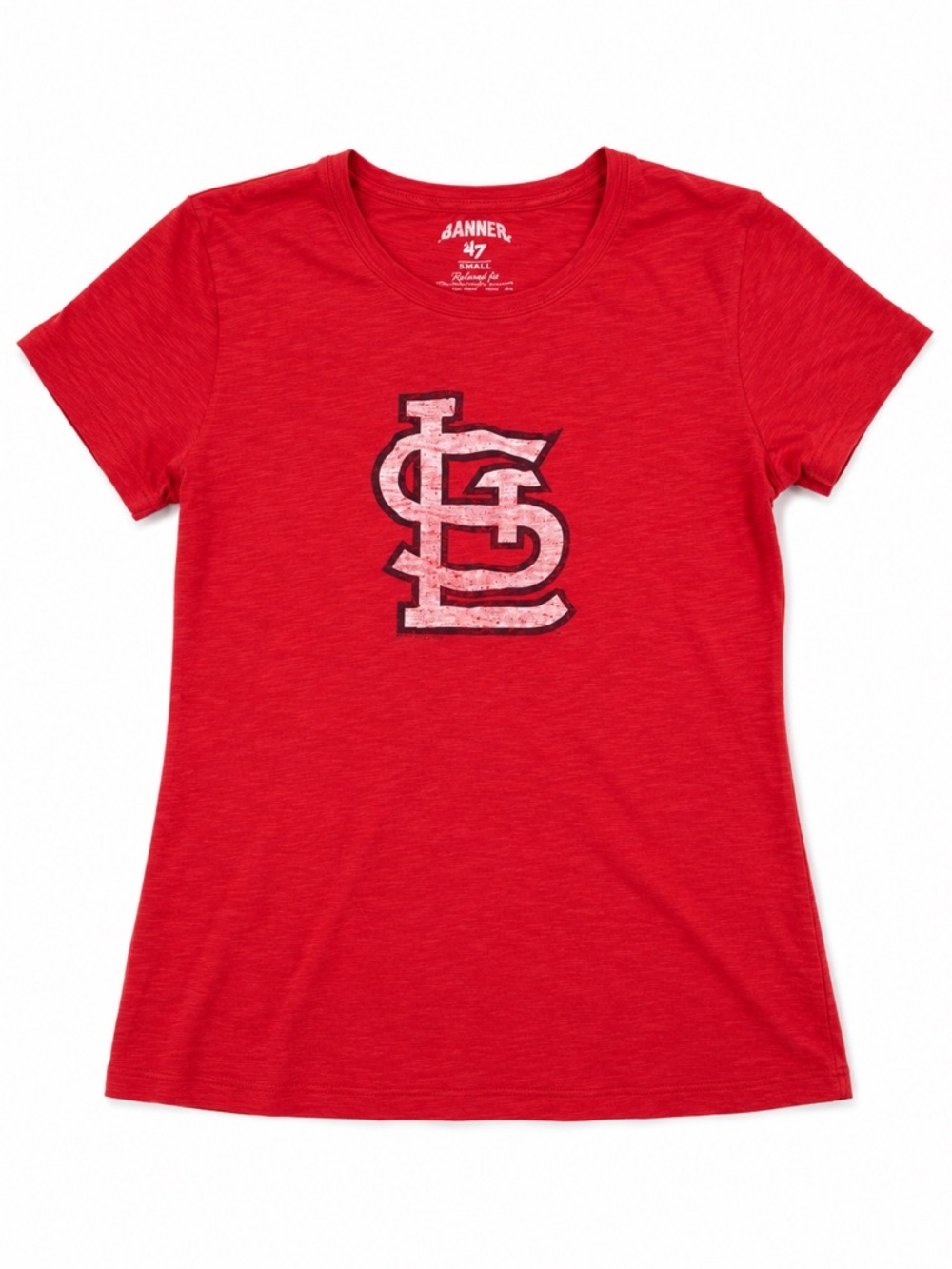 Banner ’47 St. Louis Cardinals Women’s Red Graphic T-Shirt | Size Medium